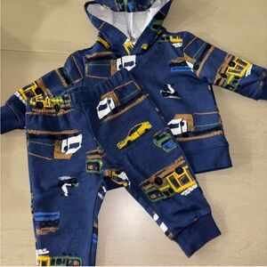 Carter's Navy and White Baby Outfit